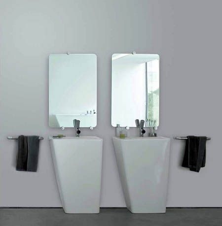Laufen ILBAGNOALESSI DOT 59x49 cm szabadonálló mosdó H8119024001041 (8.1190.2.400.104.1)