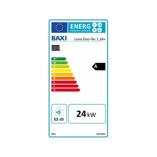 BAXI Luna Duo-Tec 1.24 fűtőkazán, kondenzációs, fali, 24kW (BAX_LUNADUOTEC124)