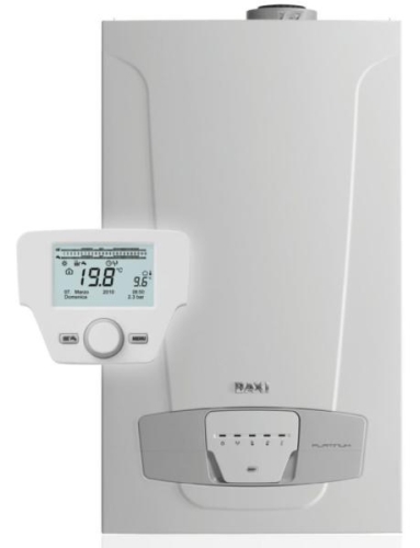 BAXI Luna Platinum 24 kombi kazán, kondenzációs, fali, F:20kW, HMV:24kW (BAX_LUNAPLATINUM24)