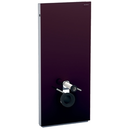 Geberit Monolith szanitermodul fali WC-hez, 114 cm umbra barna üveg 131.031.SQ.5