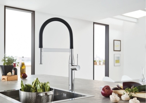 Grohe Essence egykaros mosogató csaptelep, supersteel 30294 DC0 (30294DC0)