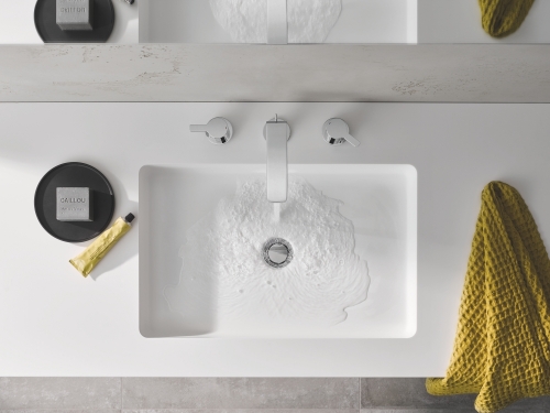 Grohe Lineare 3-lyukú mosdócsaptelep M-méret, króm 20304001