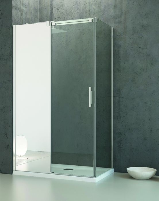 Radaway Espera KDJ 120 B zuhany tolóajtó tükrös üveggel (380595-01L, 380232-71L)