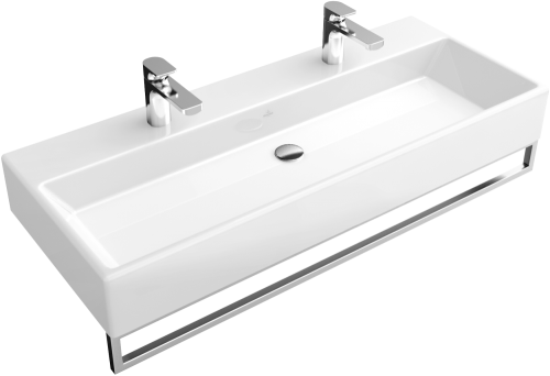 Villeroy & Boch Memento 120x47 cm mosdó, túlfolyó nélkül CeramicPlus felülettel 5133C1R1 (5133 C1 R1)