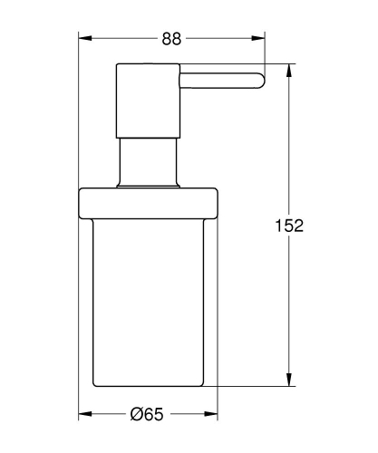 Grohe Veris szappanadagoló 40389 000 (40389000)