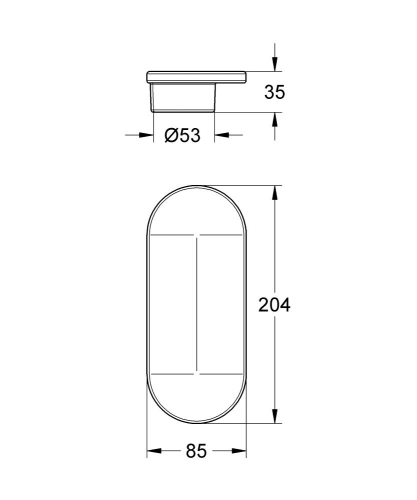 Grohe Veris szappantartó 40391 000 (40391000)