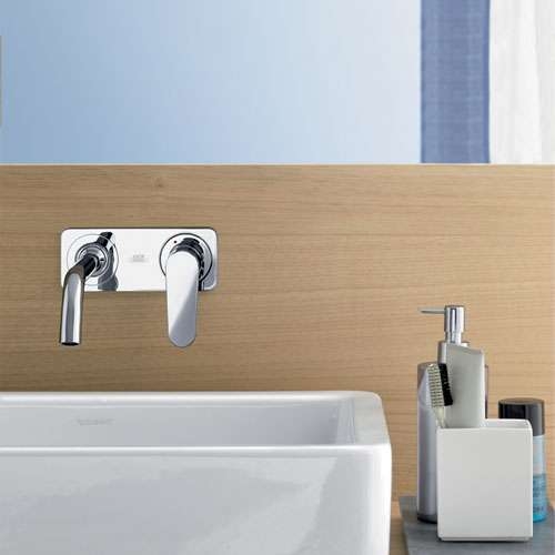 Hansgrohe AXOR Citterio M egykaros mosdócsaptelep falsík alatti szereléshez, dekorlappal 34112 000 (34112000)