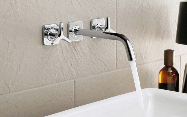 Hansgrohe AXOR Citterio M 3-lyukú fali mosdócsaptelep 34217 000 (34217000)
