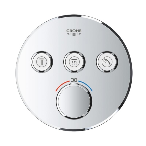 GROHE Grohtherm SmartControl termosztátos színkészlet, króm 29121000