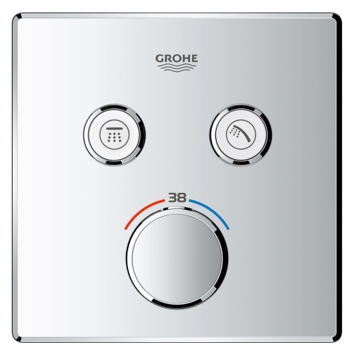 GROHE Grohtherm SmartControl termosztátos színkészlet, króm 29124000