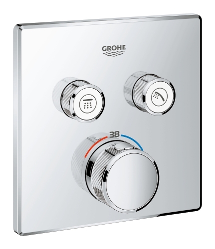 GROHE Grohtherm SmartControl termosztátos színkészlet, króm 29124000