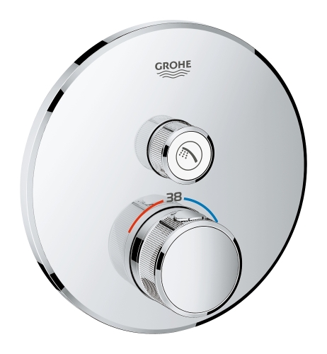 GROHE Grohtherm SmartControl termosztátos színkészlet, króm 29118000