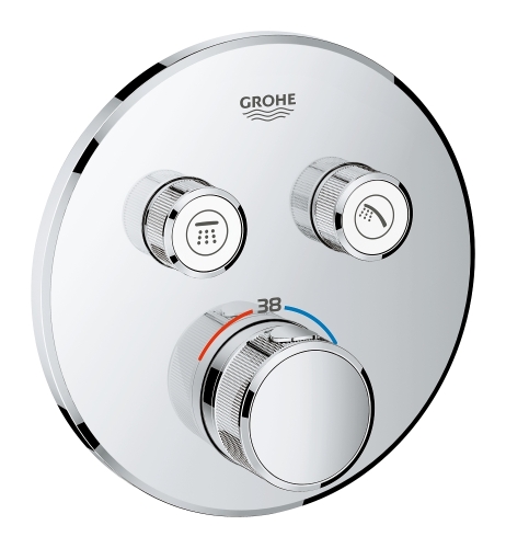 GROHE Grohtherm SmartControl termosztátos színkészlet, króm 29119000