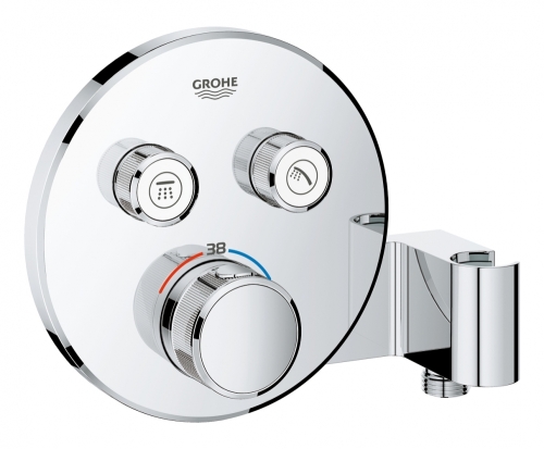 GROHE Grohtherm SmartControl termosztátos színkészlet beépített zuhanytartóval 29120000