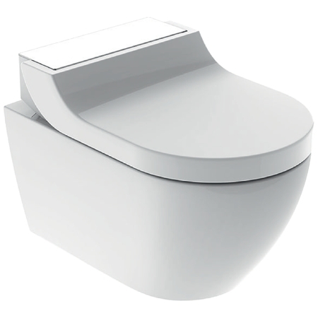 Geberit AquaClean Tuma Comfort komplett higiéniai berendezés fali WC-vel, fehér 146.293.11.1