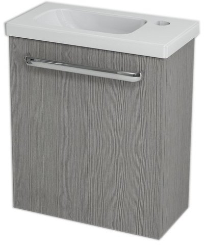 Sapho LATUS VII mosdótartó szekrény, ezüst tölgy (55911)