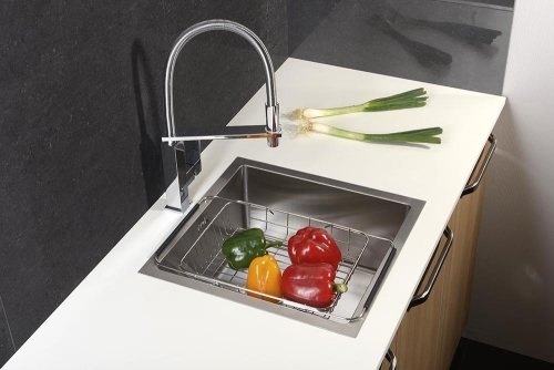 Sapho EPIC mosogatótálca, inox, 50x43x23 cm EP5043