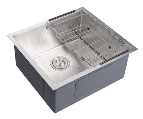Sapho EPIC mosogatótálca, inox, 50x43x23 cm EP5043