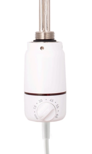Cini termosztátos fűtőpatron törölközőszárítós radiátorhoz, fehér, 900 W (GT900WHITE)