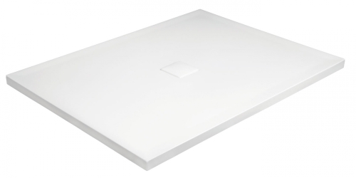 Besco Nox 120x80 cm-es szögletes, öntött márvány zuhanytálca