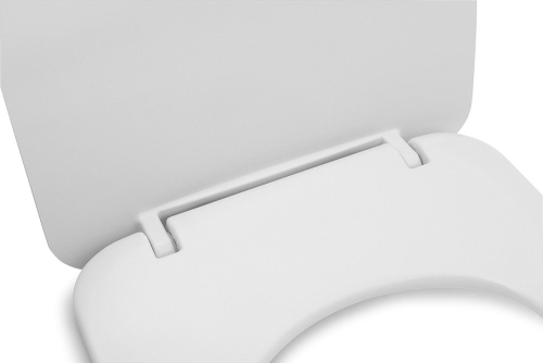 Sapho GARCIA WC-ülőke soft close, fehér/króm 100757