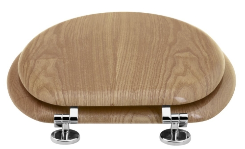 AQUALINE WC-ülőke, HDF, tölgy (1705-06 helyett) (1705-10)