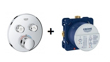 GROHE Grohtherm SmartControl termosztátos színkészlet beépítőtesttel SZP-GR10 (29119000, 35600000)