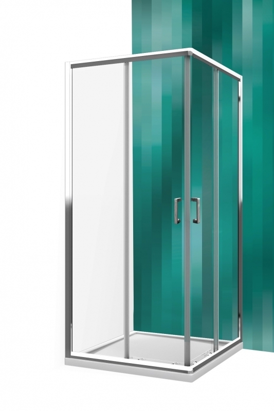 Roltechnik Lega Line LLS2/1200x800 szögletes zuhanykabin (brillant, transparent, 554-1208000-00-02)