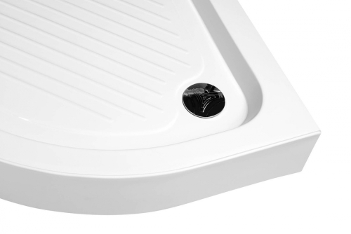 AQUALINE AMICA Íves zuhanytálca, 90x90x15 cm, R55 (C90 helyett) (BTTR90)