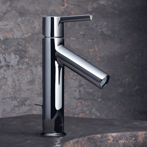 Hansgrohe AXOR Starck egykaros mosdócsaptelep 100 automata leeresztővel, króm 10001000