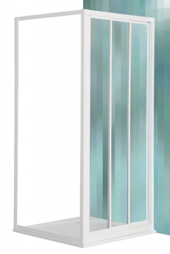 Roltechnik Lega Line PD3N/800 háromrészes zuhanyajtó (brillant, transparent, 413-8000000-00-02)