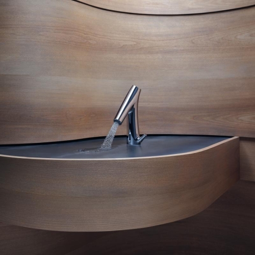 Hansgrohe AXOR Starck Organic Elemes működtetésű elektronikus mosdócsaptelep hőmérséklet szabályozással 12173000