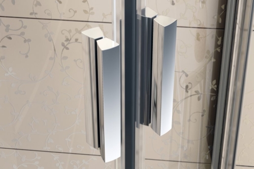 Ravak Blix BLRV2-90 90x90 cm szögletes zuhanykabin (fehér+Grafit) 1LV70100ZH