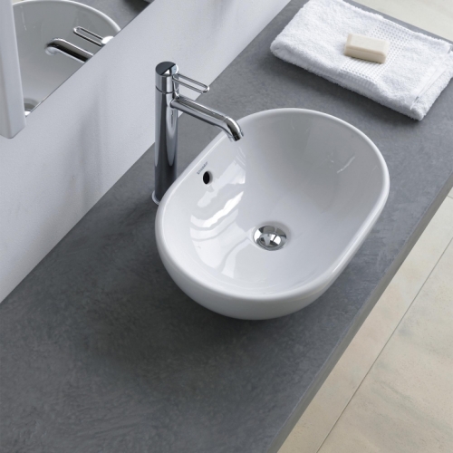 Duravit Bathroom_Foster 49,5x35 cm-es ráültethető mosdó (0335500000)