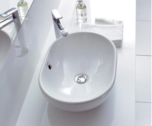 Duravit Bathroom_Foster 49,5x35 cm-es ráültethető mosdó (0335500000)