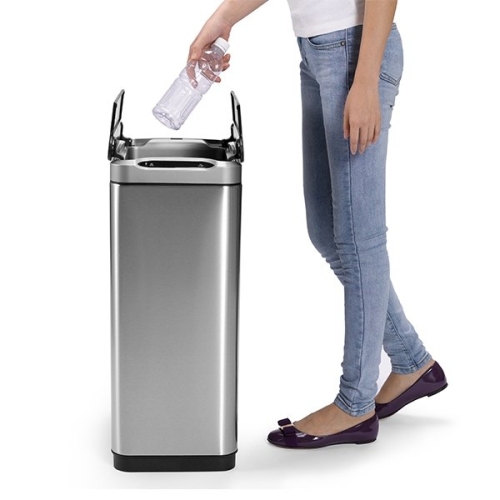 Sapho PHANTOM szemetes, 30 l, szenzoros, soft close, szálcsiszolt rozsdamentes acél (DR430)