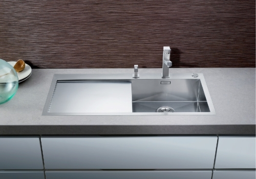 BLANCO ZEROX 5 S-IF rozsdamentes mosogató jobbos medence 521627