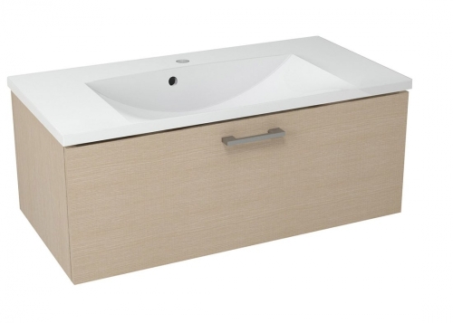 Sapho MAKALA mosdótartó szekrény 89,5x35x45,2cm, velencei tölgy (ML094)