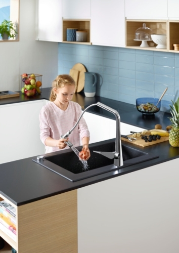 Hansgrohe S510-F660 beépített mosogató 660 kőszürke 43313290