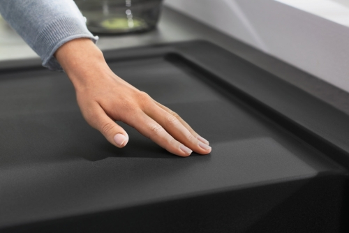 Hansgrohe S514-F450 beépített mosogató 450 mosogatótálcával grafitfekete 43314170