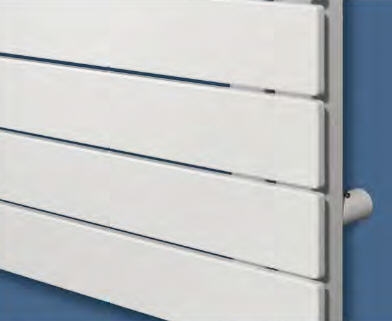 Betatherm Polaris fürdőszobai radiátor 500x835 mm, fehér, balos HZB 50080