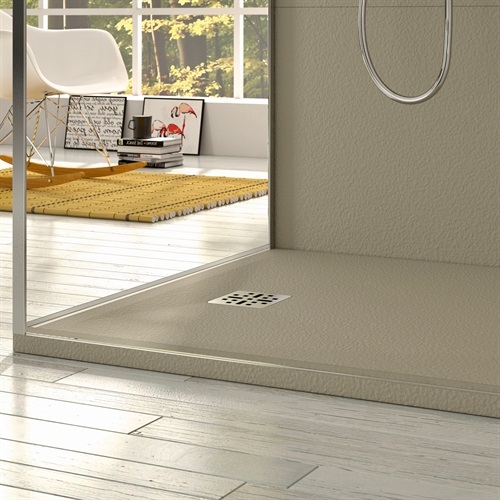 Marmy Pietra öntött márvány zuhanytálca 90x140 cm, matt latte