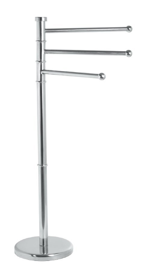 Sapho AQUALINE SAMBA szabadonálló 3 részes törölközőtartó, króm SB161