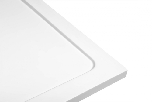 AQUALINE TECMI öntöttmárvány zuhanytálca 80x80x3 cm (PQ008)