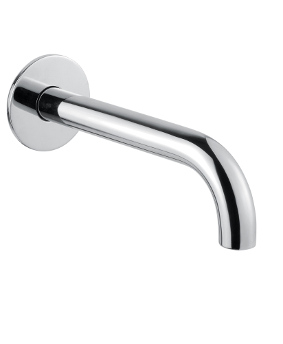 BUGNATESE Minimal kifolyószár 22 cm, matt fekete 19320NE