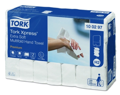 Tork Xpress Extra Soft Multifold kéztörlő (21x100 lap) 100297