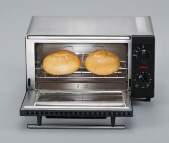 Severin minisütő 800 W, ezüst TO2052