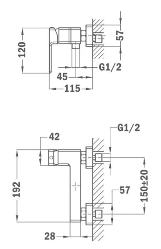 Strohm Teka Soller zuhany csaptelep 85.231.12.00 (852311200)