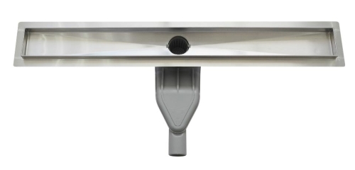 Wellis Square W-Drain prémium rozsdamentes acél zuhanyfolyóka szett, 800 mm, WE00089