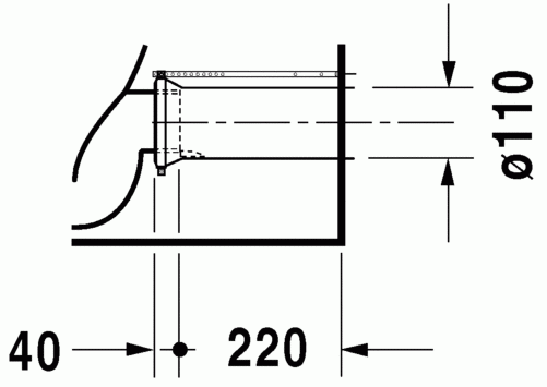 Duravit Durastyle monoblokkos wc csésze 2156090000